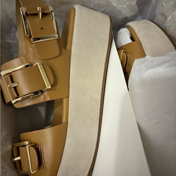 Brand new Michael Kors leather  Sandals 9 ! - Picture 7 of 9